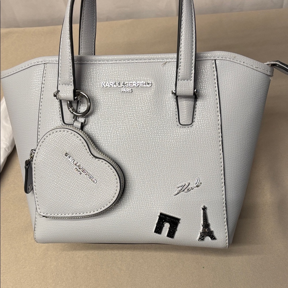 Karl Lagerfield Paris Shoulder/Crossbody Bag w/coin purse